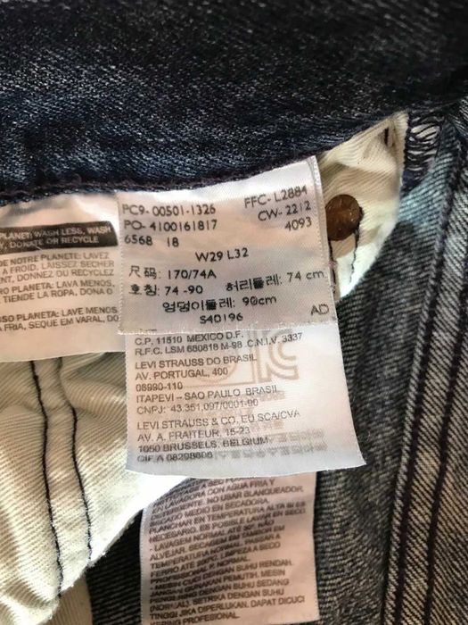 Джинсы мужские Levis 501