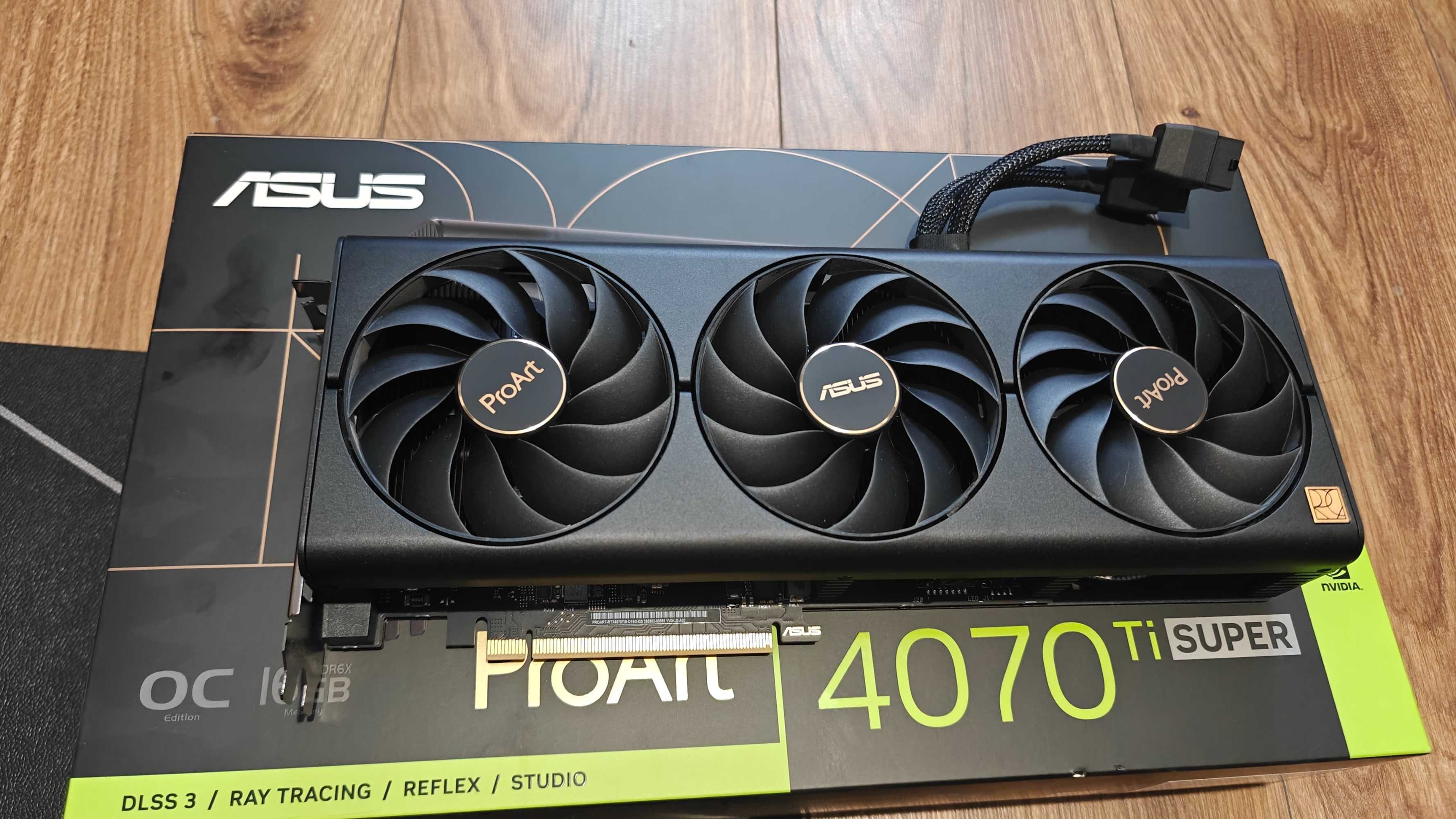 Karta graficzna Asus ProArt GeForce RTX 4070 Ti SUPER OC 16GB GDDR6X