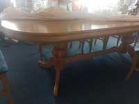 Duży stół, drewniany