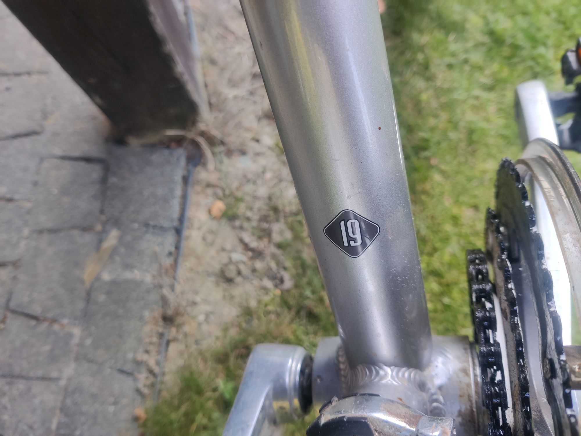 Rower miejski Unibike vision 19", Shimano acera