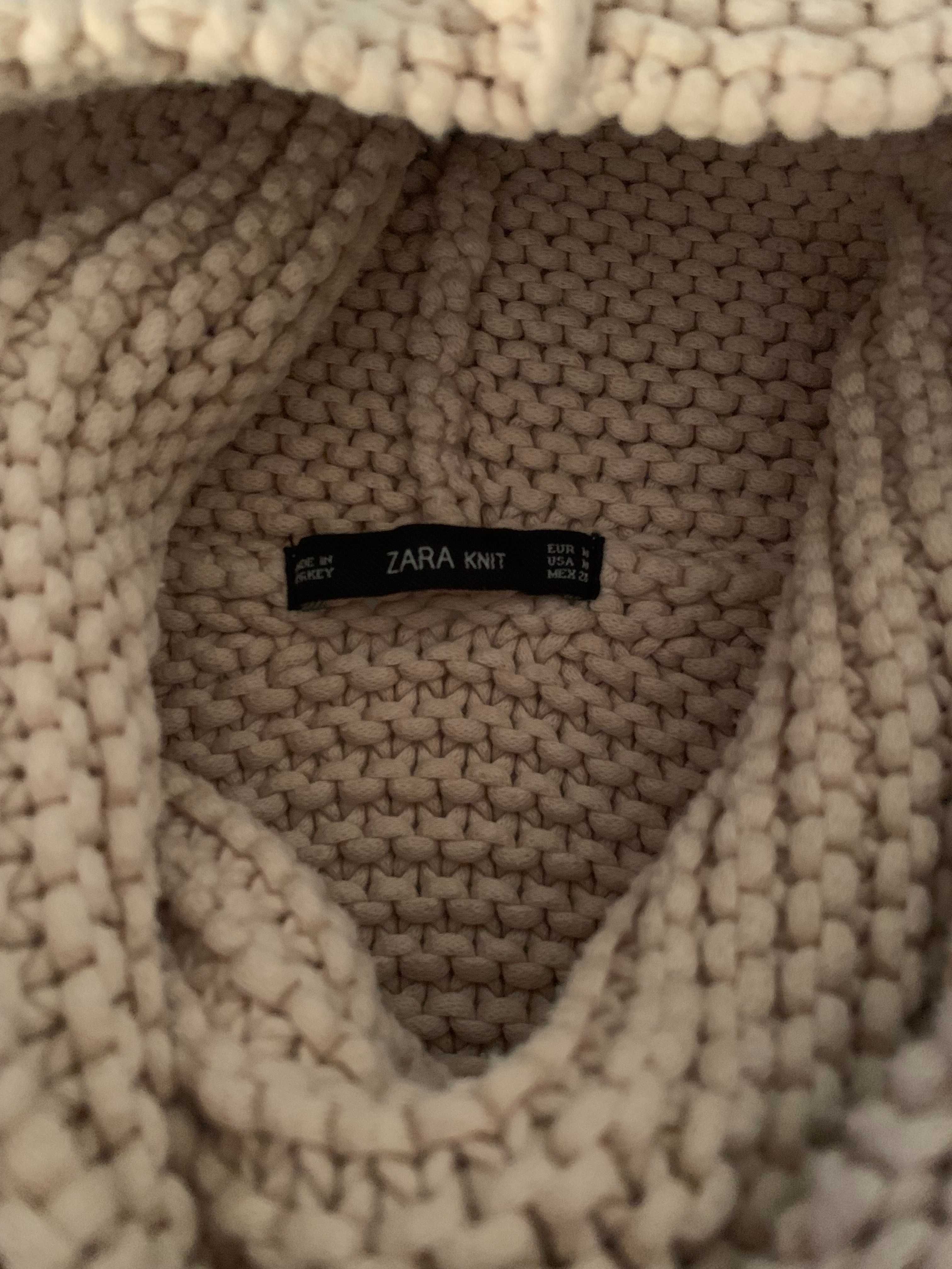 Sweter z grubym splotem Zara