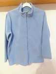 Niebieski ciepły polar / bluza polarowa Casual Woman
