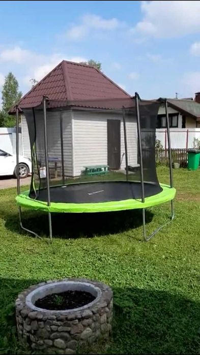 батут детский диаметр 305см состояние нового недорого , дитячий