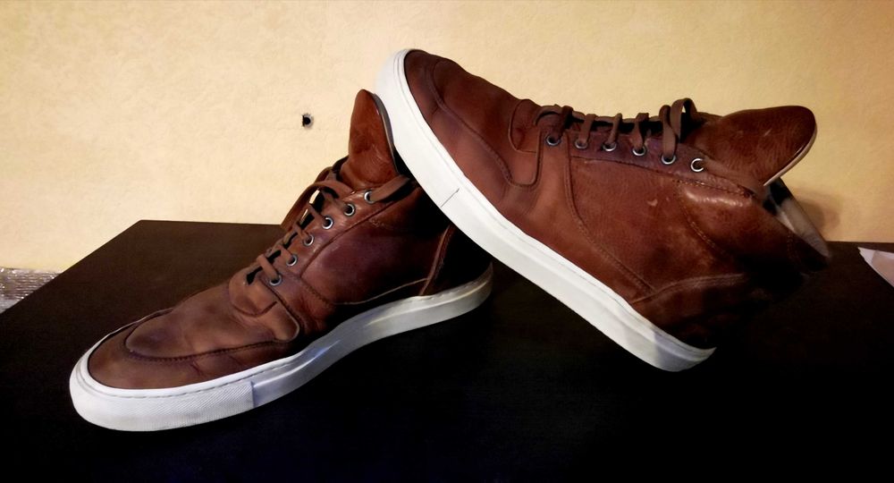 Шкіряні черевики чоловічі