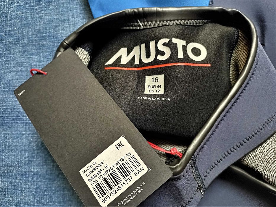Kombinezon neoprenowy MUSTO Foil TC Impact Wetst FW rozmiar 16/XL