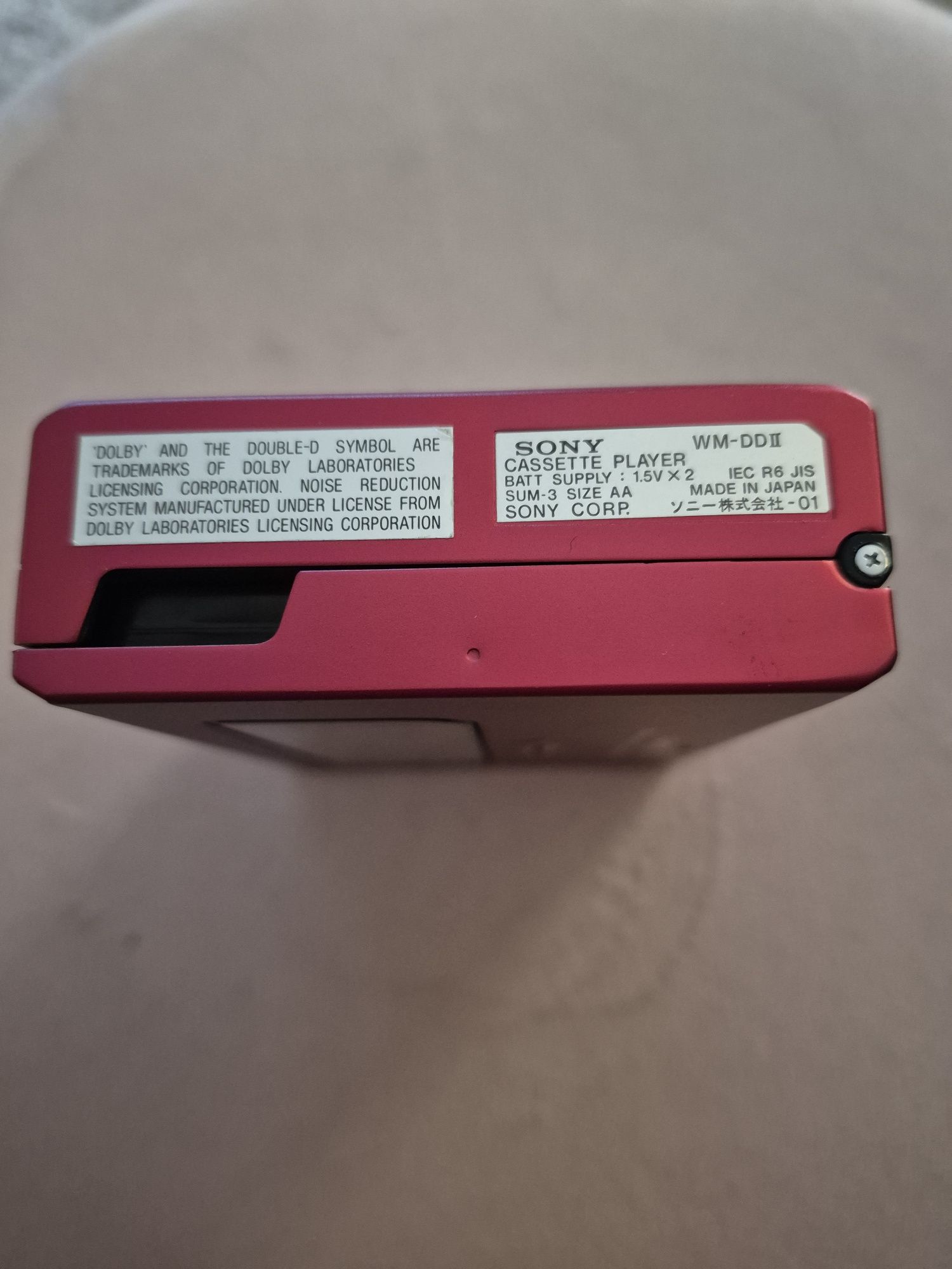 Walkman Sony WM-DD ll
