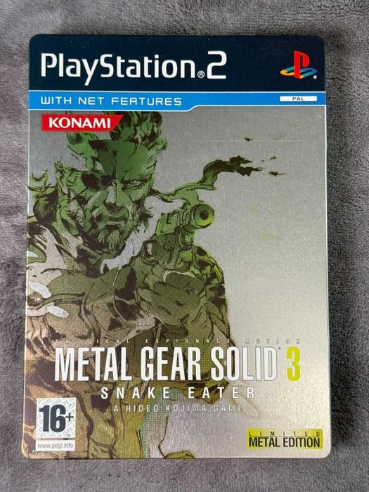 Metal Gear Solid 3 Snake Eater – Limited Metal Edition (PS2) Steelbook