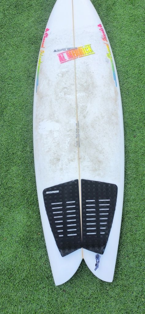Prancha surf 6'0 channel islands al merick twin fin