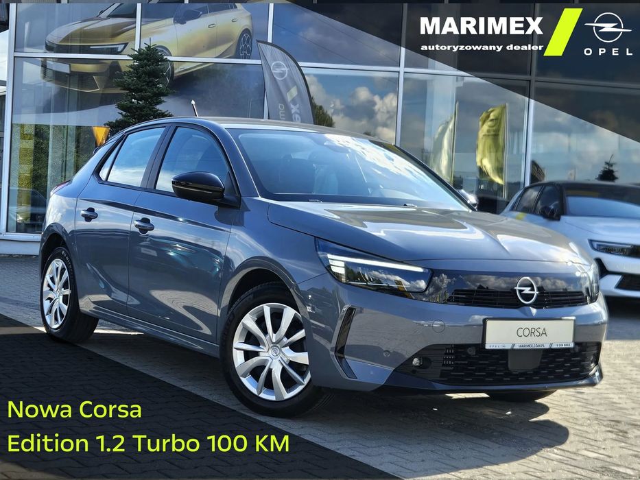 Opel Corsa Edition 1.2 Turbo 100 KM MT6 / Pakiet Tech + Komfort