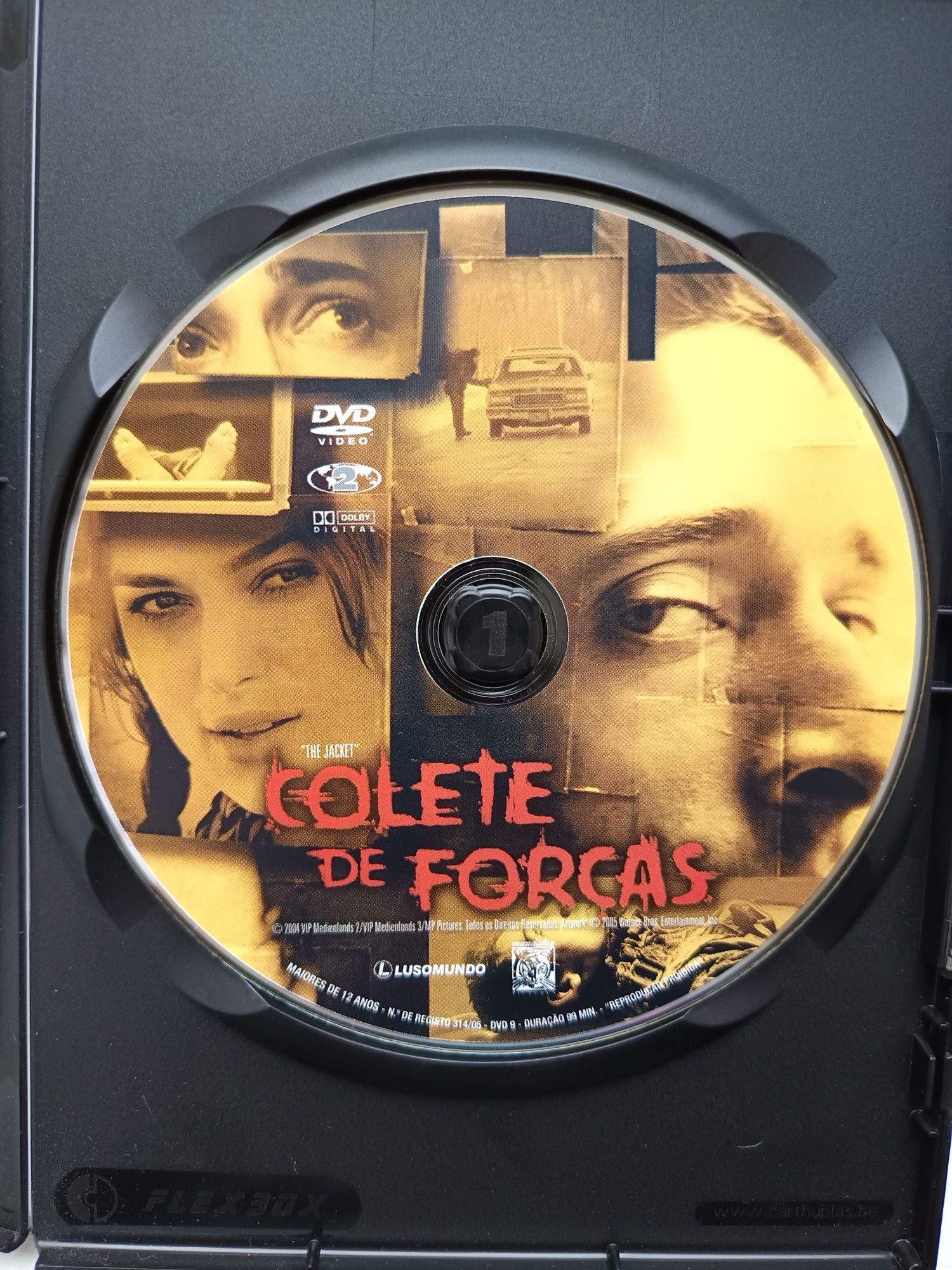 DVD colete de forcas