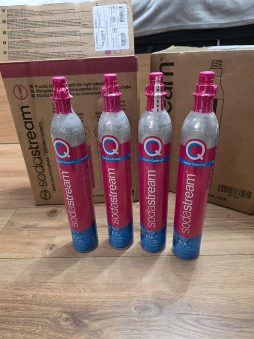 Sodastream nabój pełny nowy różowy 2 sztuki