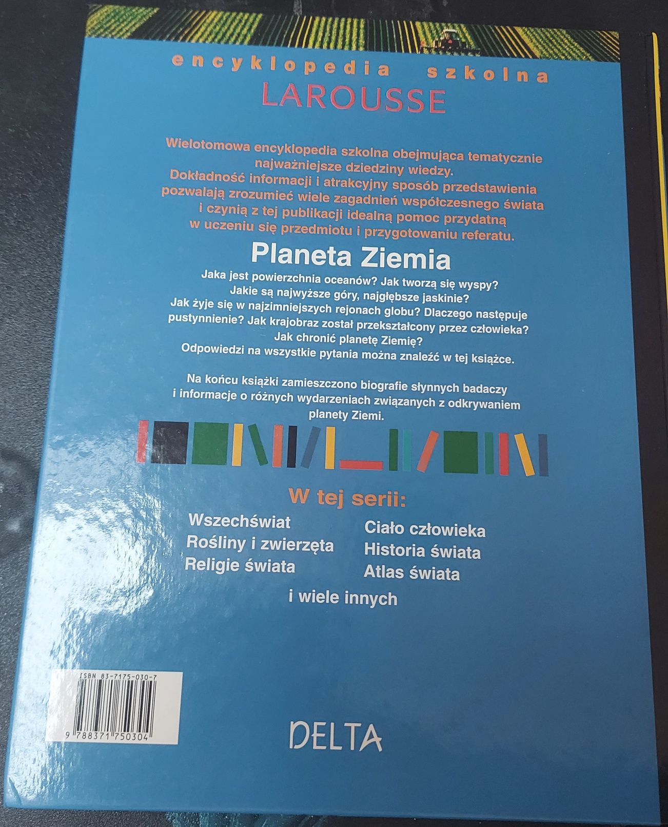Encyklopedia szkolna planeta ziemia książka