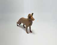 Owczarek niemiecki figurka 3D