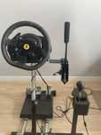 Zestaw Thrustmaster T300 Ferrari Alcanatra+Shifter+Reczny+Stojak