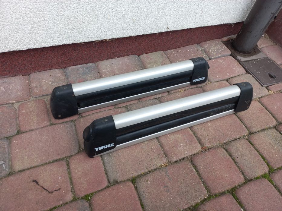 Bagaznik dachowy+uchwyty rowerowe+na narty Yakima /Whispbar/Thula