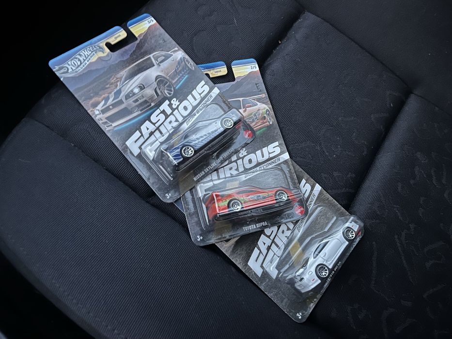 Hot Wheels Nissan Skyline GT-R (BNR34) Fast & Furious Brian O'Conner