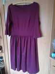 Sukienka FIGL r. XL bordo