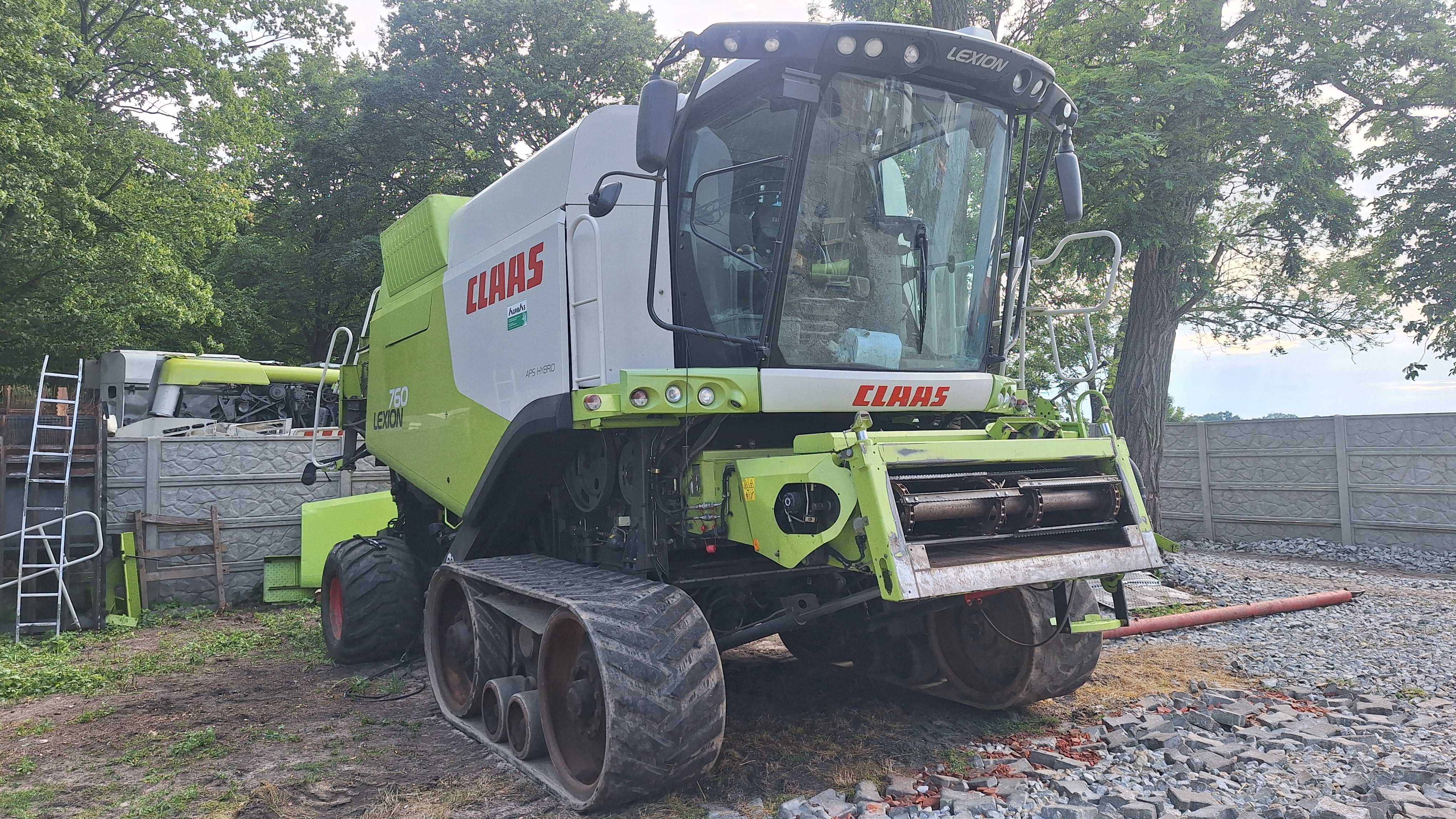 Lexion 760 TT 2011 r. na części