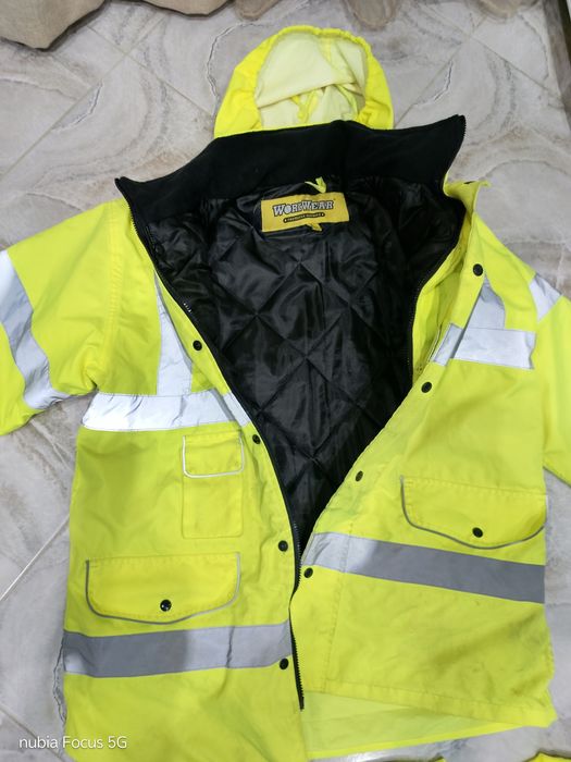 Куртка зимова тепла світлоовідбивна отражающая света