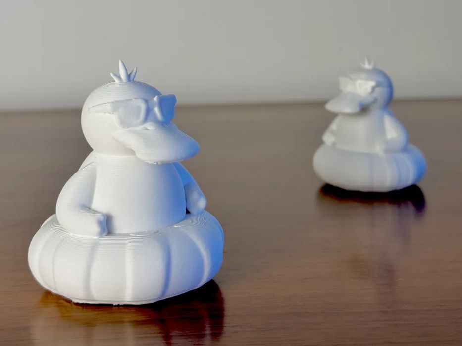 Psyduck de Verão (Figurinha Donut)