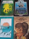 J. Verne, 4 książki  Piętnastoletni kapitan, i inne 3