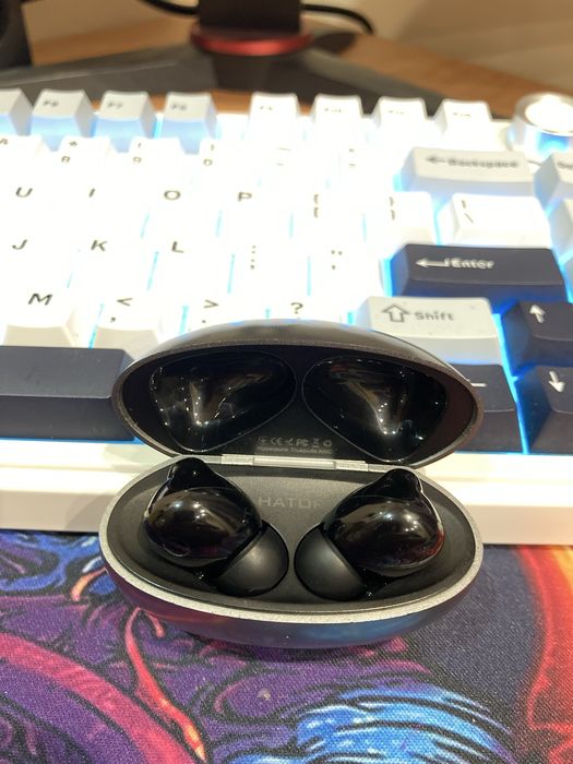 Безпровідні навушники hator hyperpunk truepods anc (hta-430) black