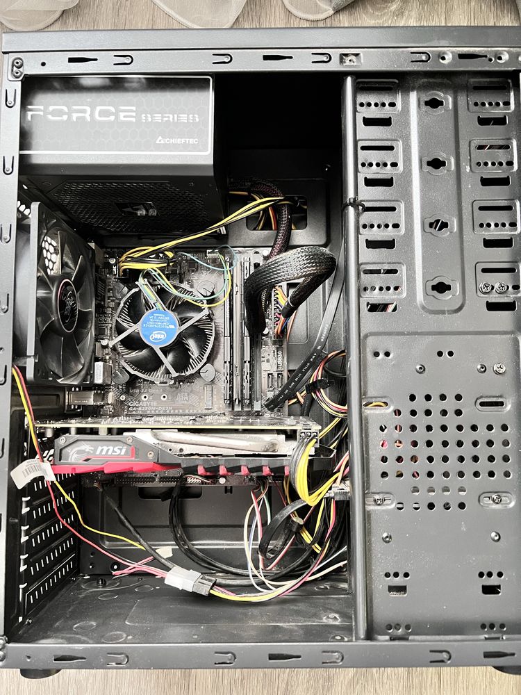 Продам PC на i5 7400 + gtx 1050ti