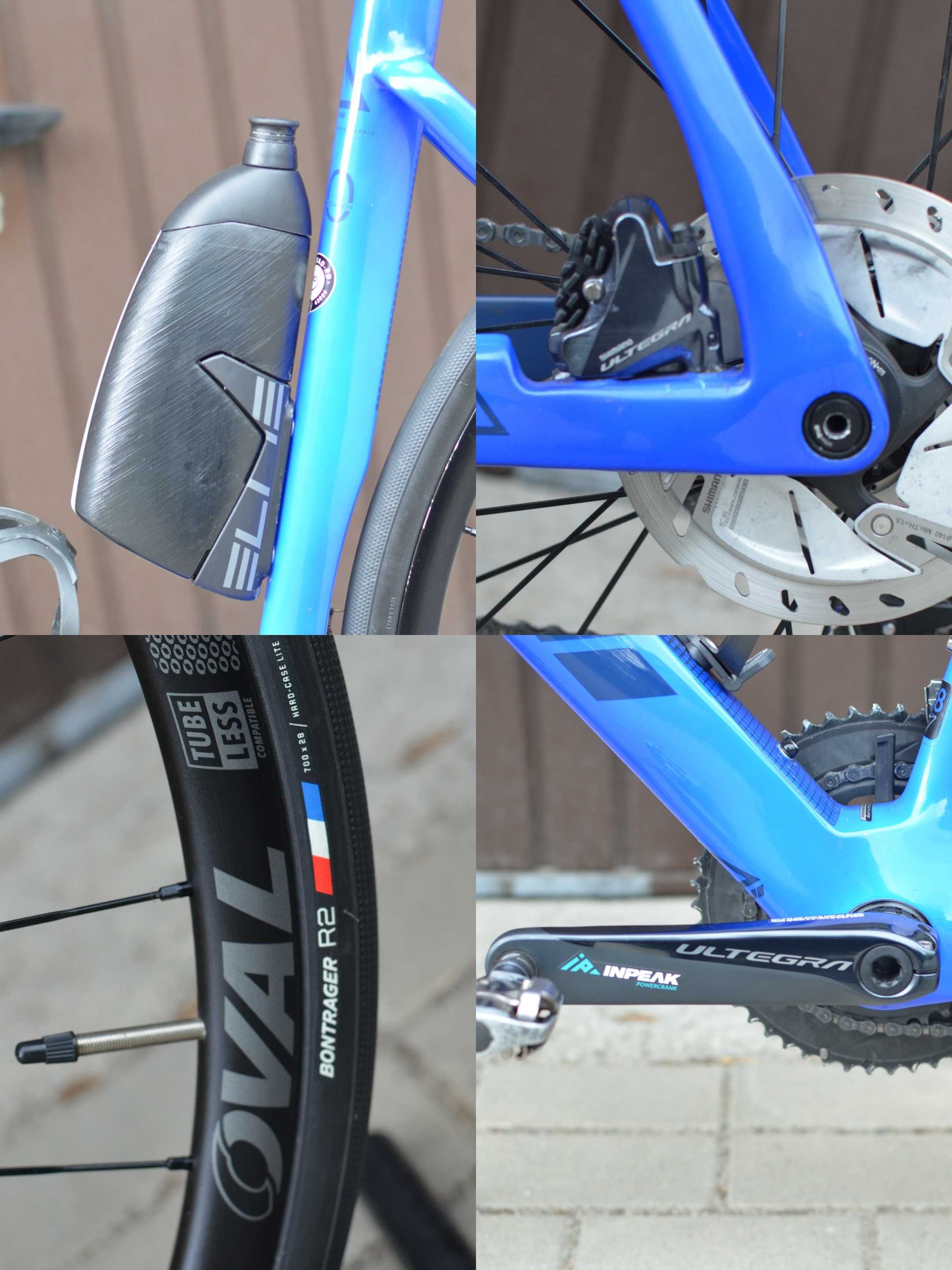 Rower szosowy Fuji transonic 2.3 disc 2020 58 ultegra aero pomiar mocy