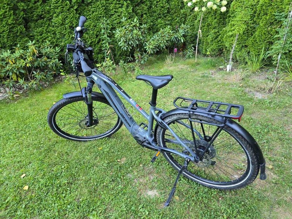 Merida eBIG.TOUR 400 EQ 2023 – elektryczny trekking, rama M, stan bdb