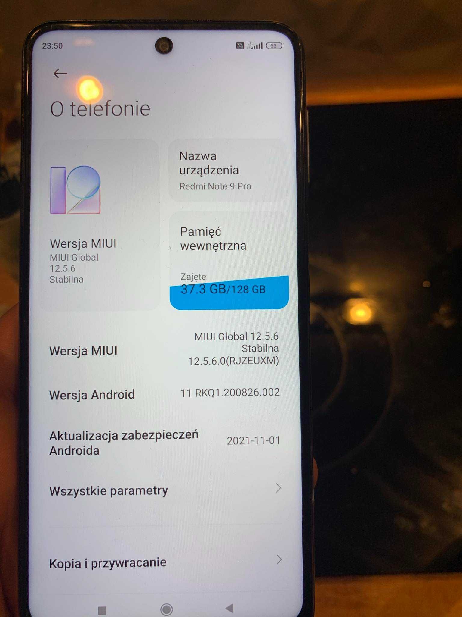 Redmi note 9 pro zamienię