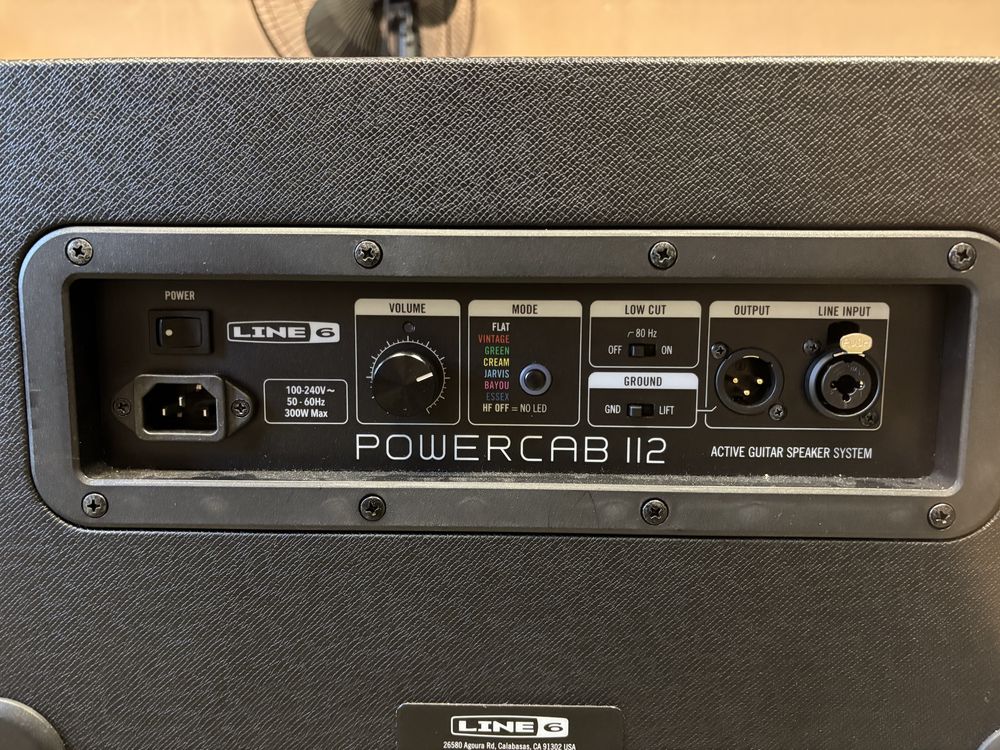 Line 6 Powercab 112 + case