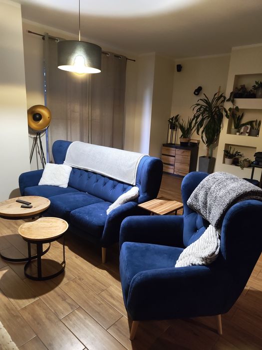 Sofa 3osobowa z fotelem