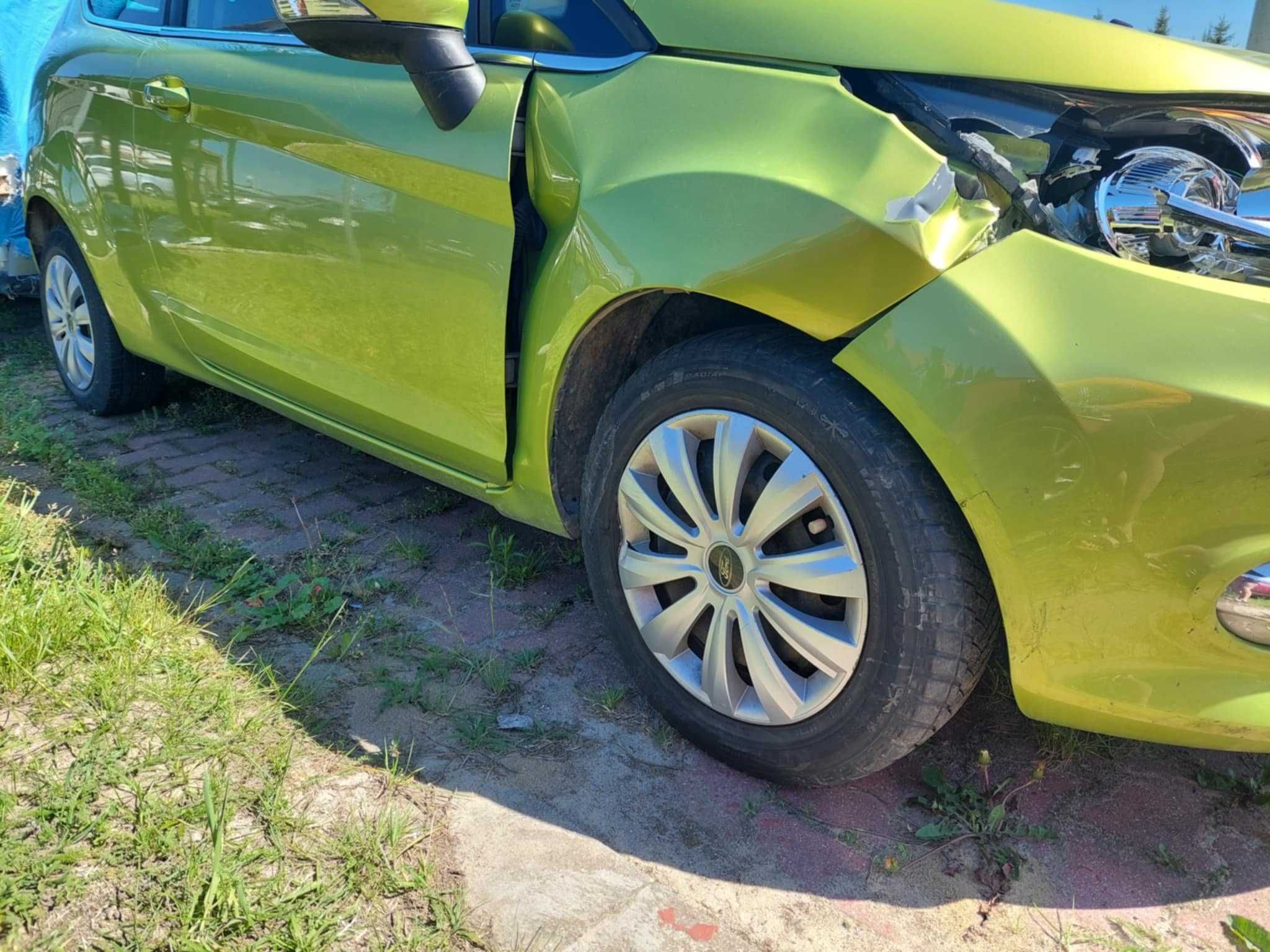 FORD FIESTA mk7 2009r. 1.25 benzyna NA CZĘŚCI LUB CAŁOŚĆ