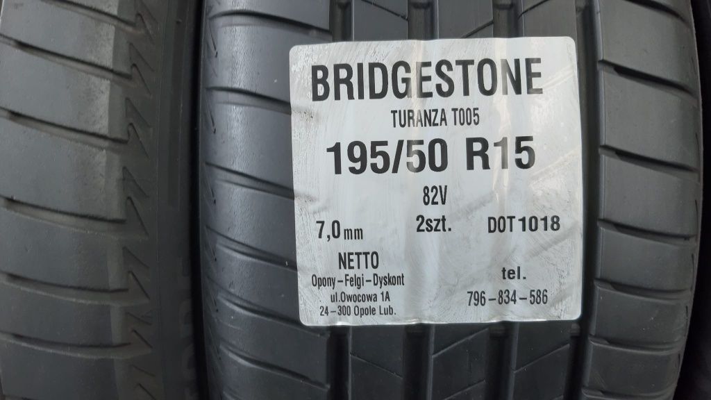 Opony Bridgestone 195 50 R15