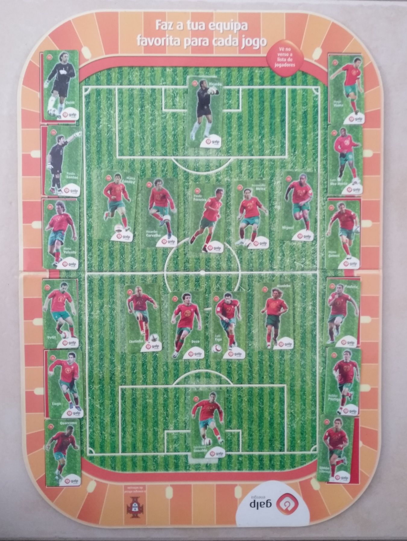 Cadernetas completas do Euro 2004 e Mundial 2006
