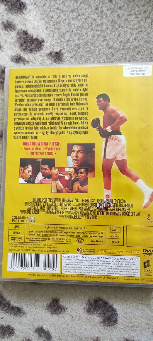 Mohammed Ali - 2 plyty DVD