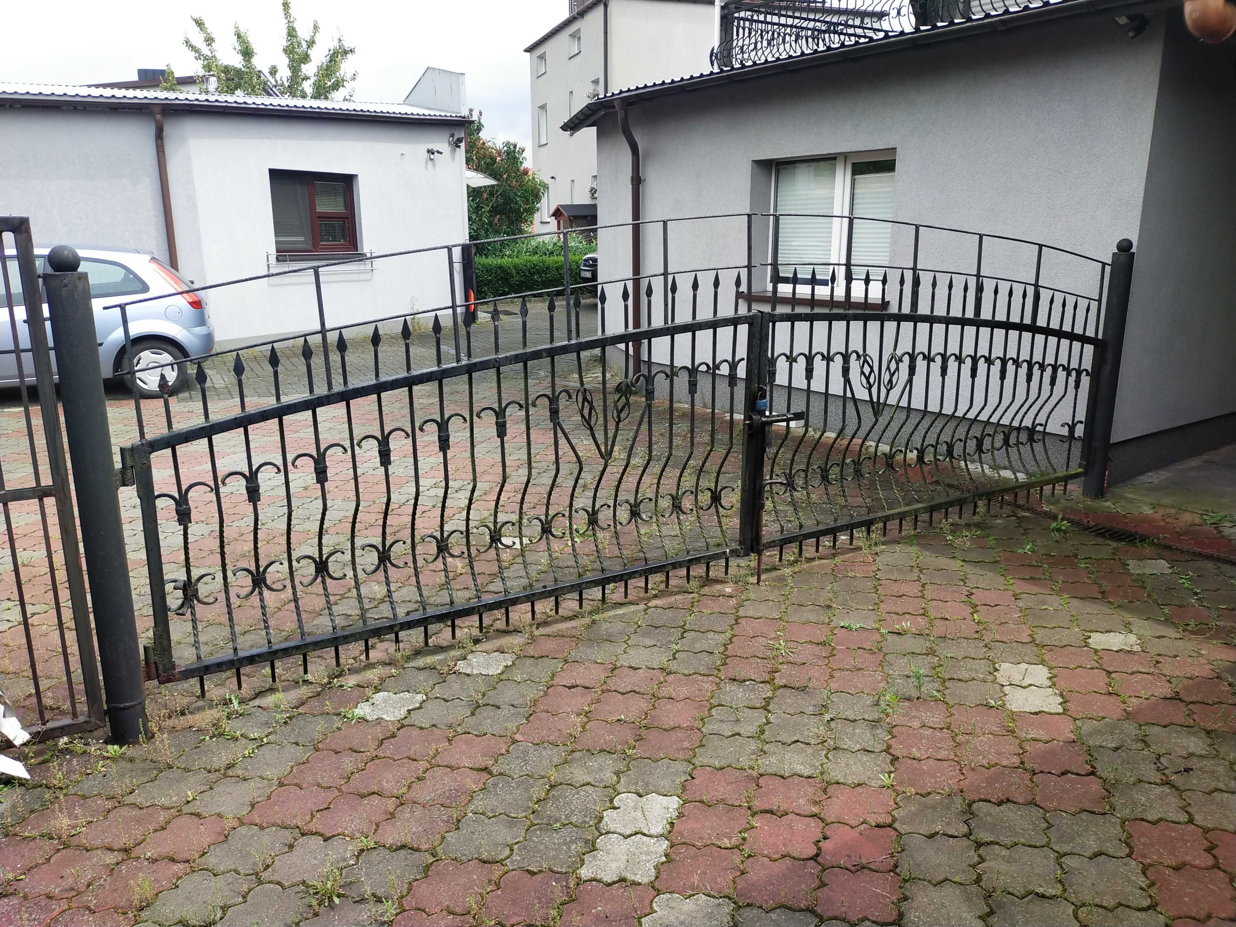 Solidna brama - 2 skrzydła