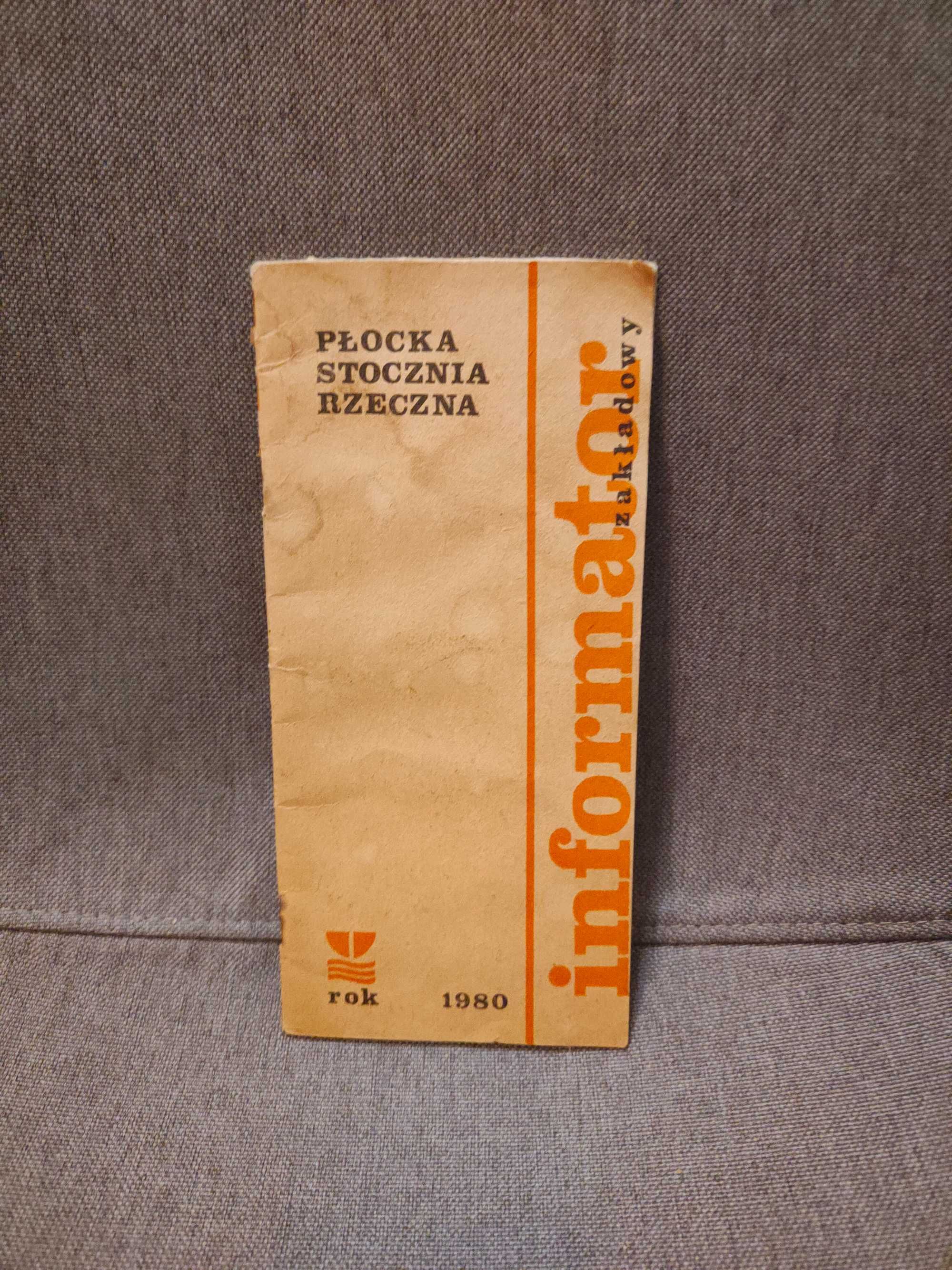 Płocka Stocznia Rzeczna Informator zakładowy