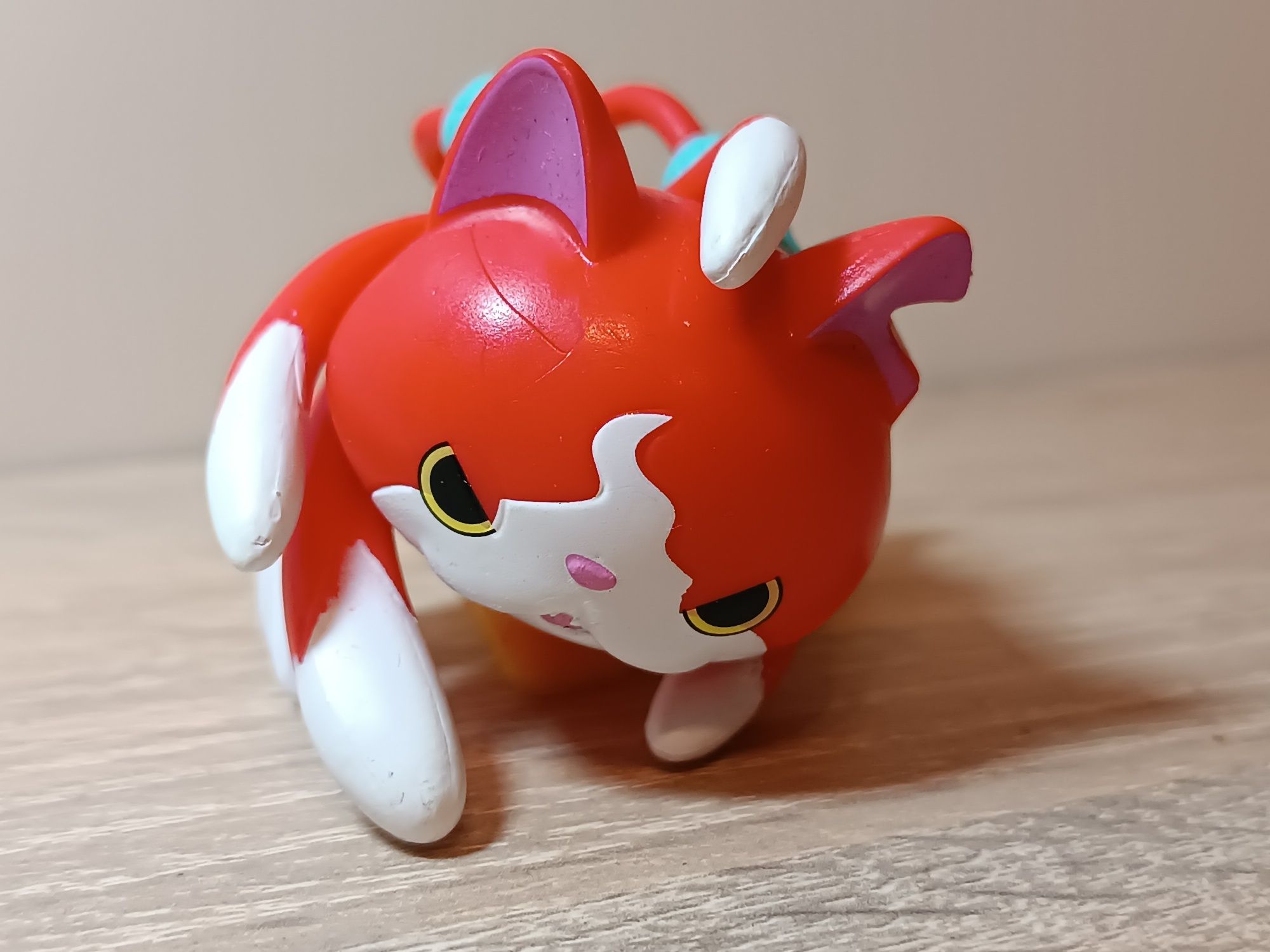 Yokai Watch Jinbanya Red Cat Figurka akcji Hasbro 2015 Japońskie anime