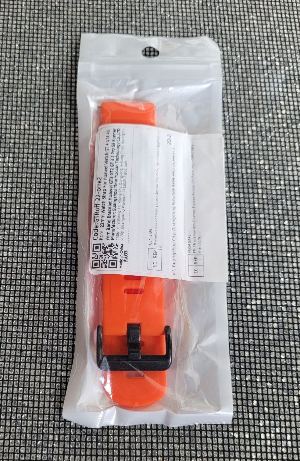 Nowe paski do zegarka 22mm niebieski zielony czerwony pomarańczowy