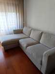 Sofá Chaise lounge cinza