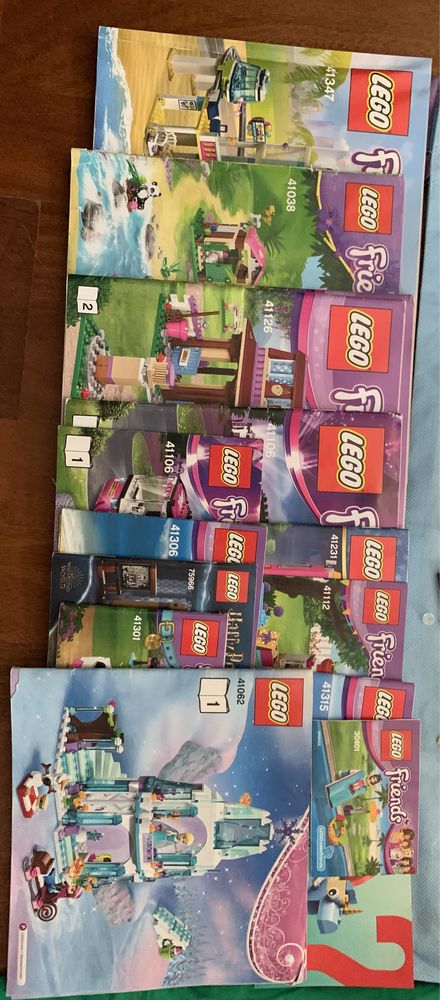 Mix oryginalnych klocków Lego Friends