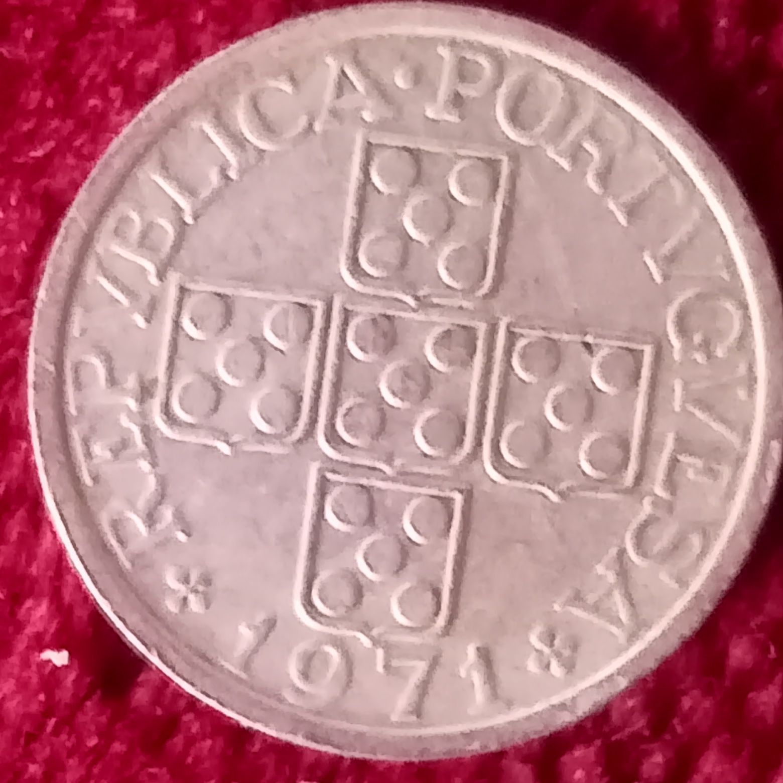 Moeda 20 centavos  1971