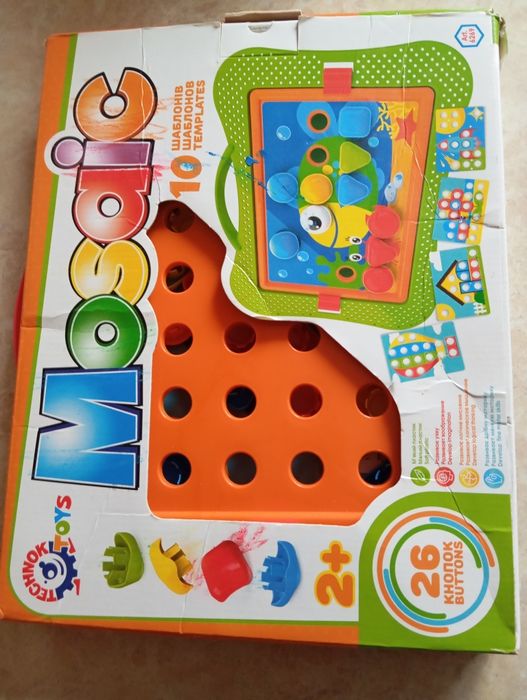 Мозаїка для дітей . Іграшки