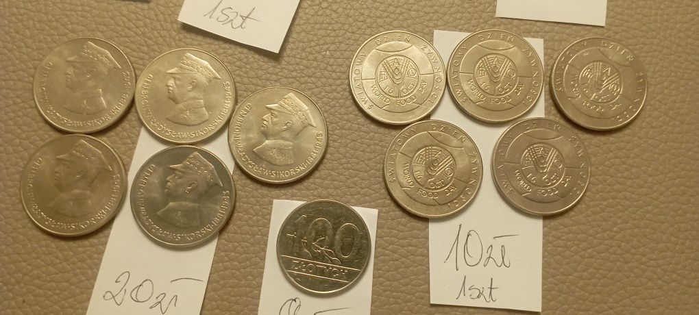 Monety kolekcja PRL numizmatyka