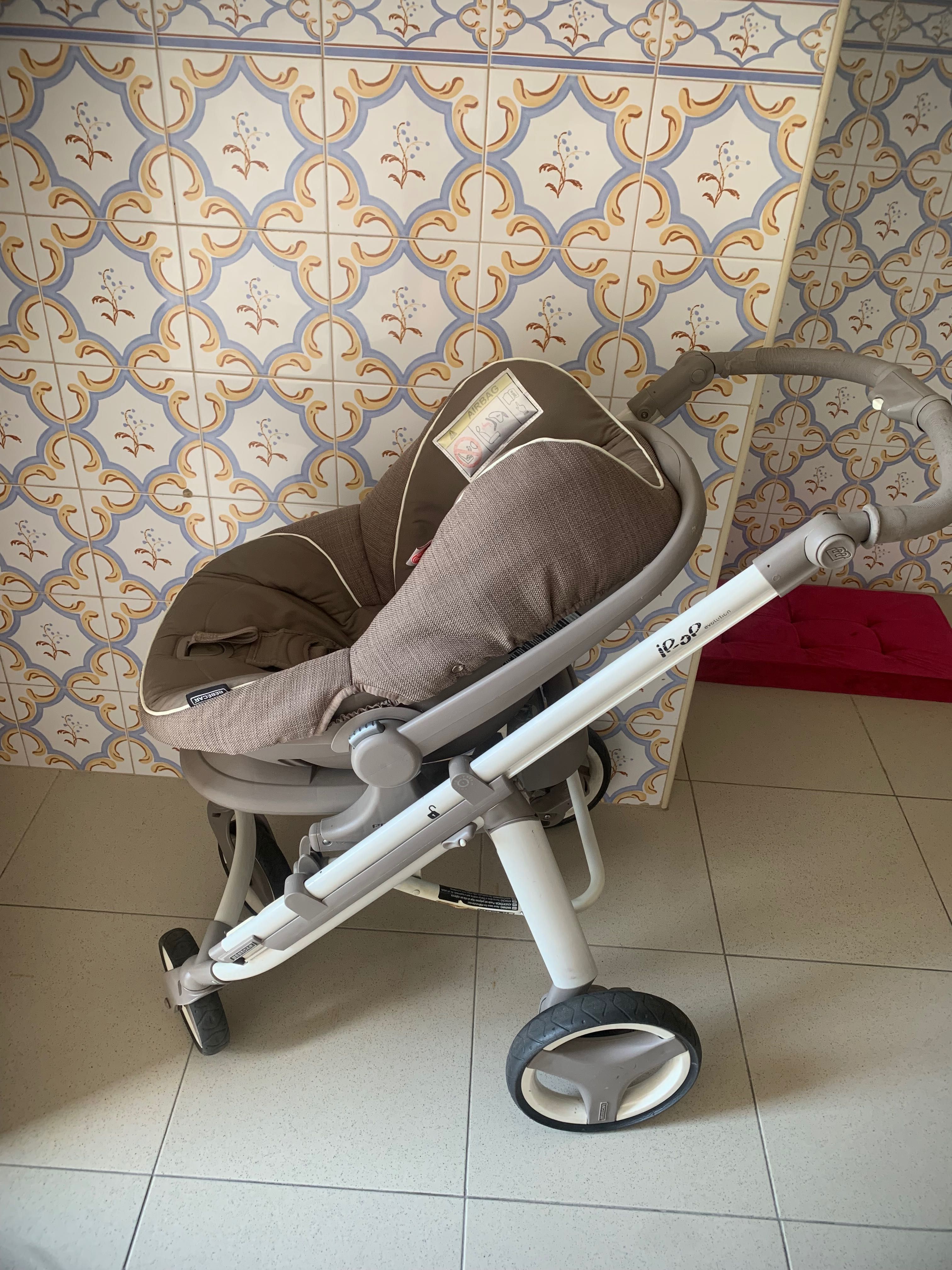 carrinho de bebê 3 em 1 Bebecar