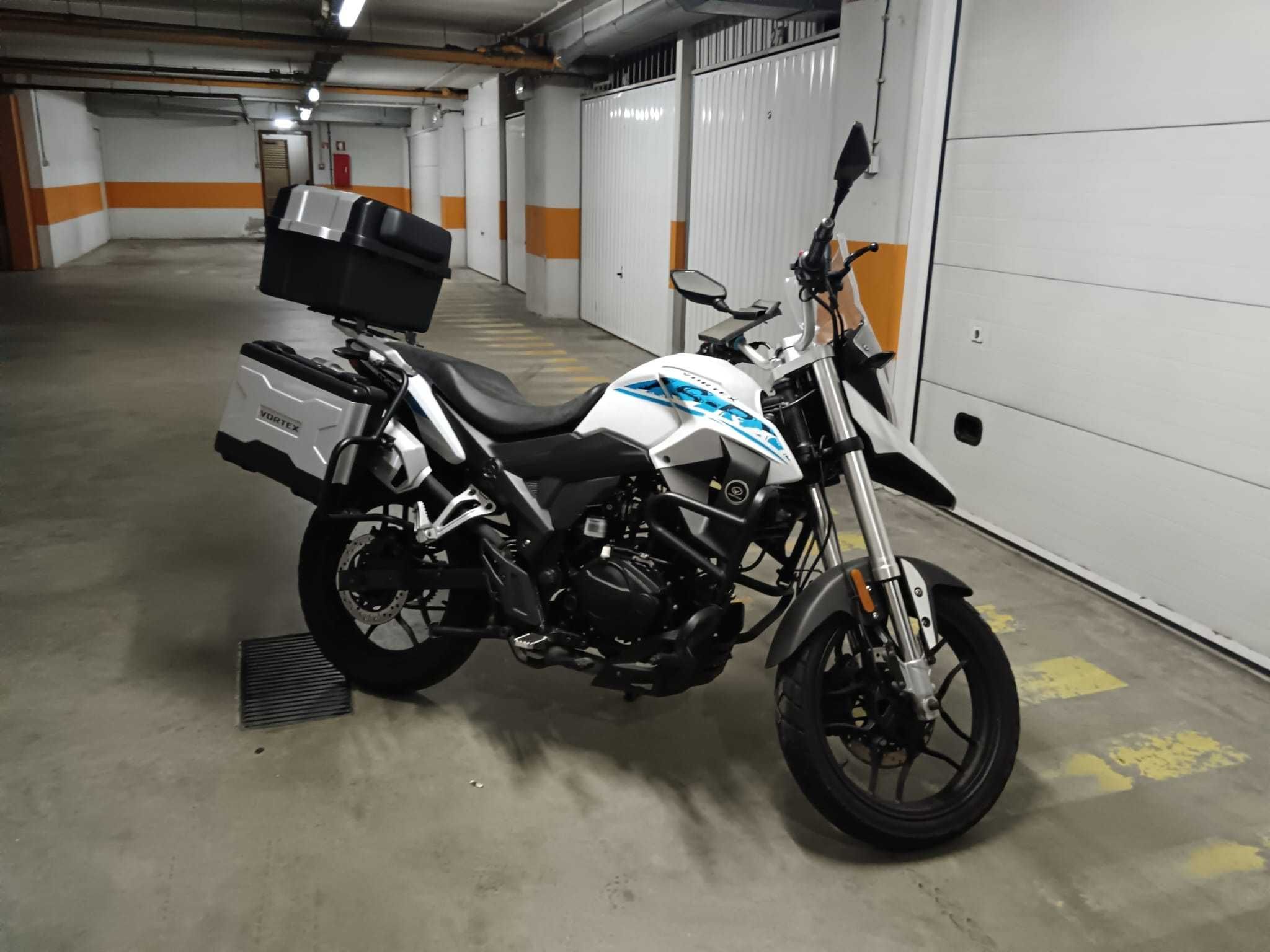 Vendo Vortex RX1 125cc, ano 2020, com 10.100 km