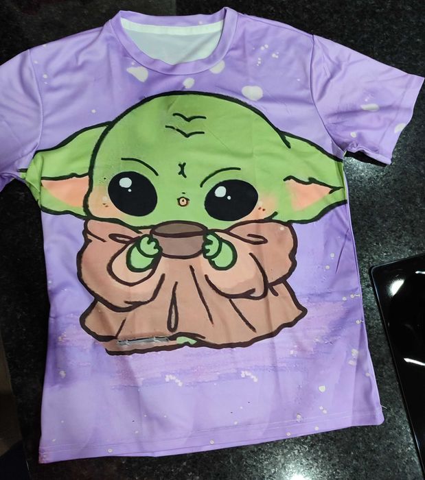 TSHIRT Acrilica Estampada Bebe Yoda