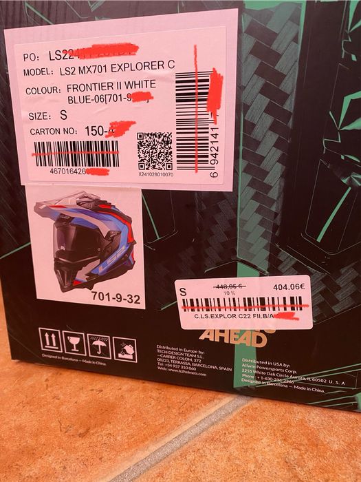Capacete LS2 MX 701