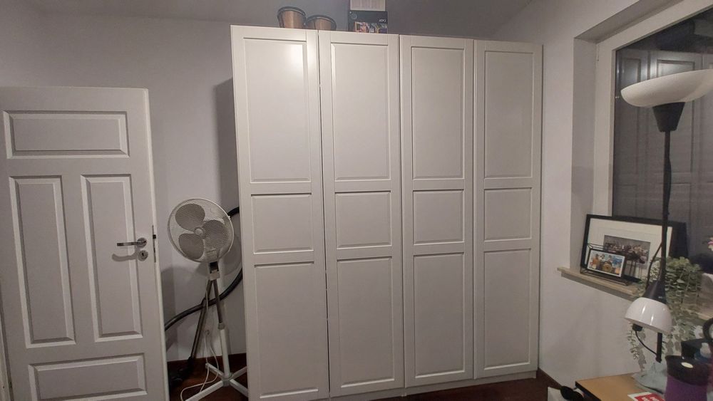 Drzwi TYSSEDAL do szafy Ikea PAX, białe, mam 4 sztuki, 180zł za jedne